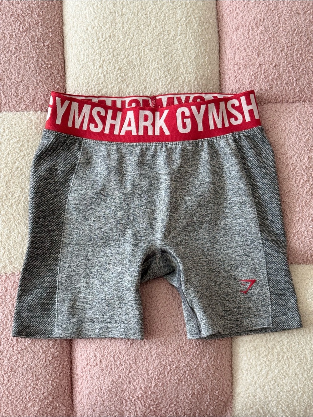 Gymshark Flex Shorts - Charcoal Marl, Size S, activewear